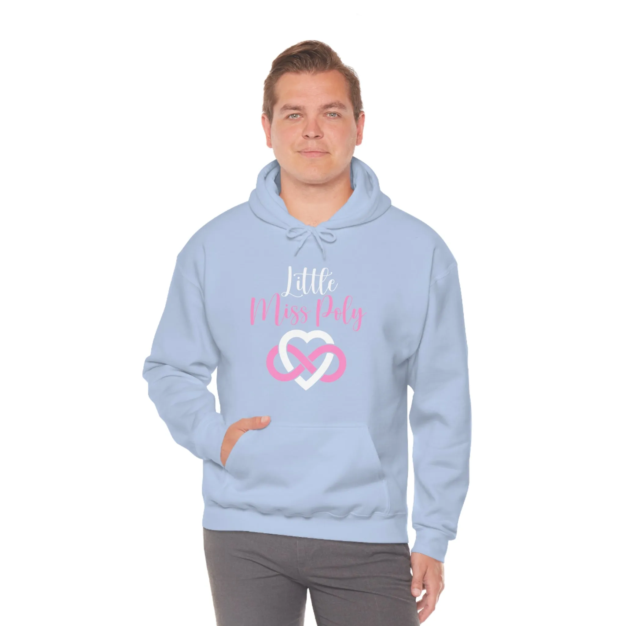 Little Miss Poly Unisex Heavy Blend™ Hooded Sweatshirt