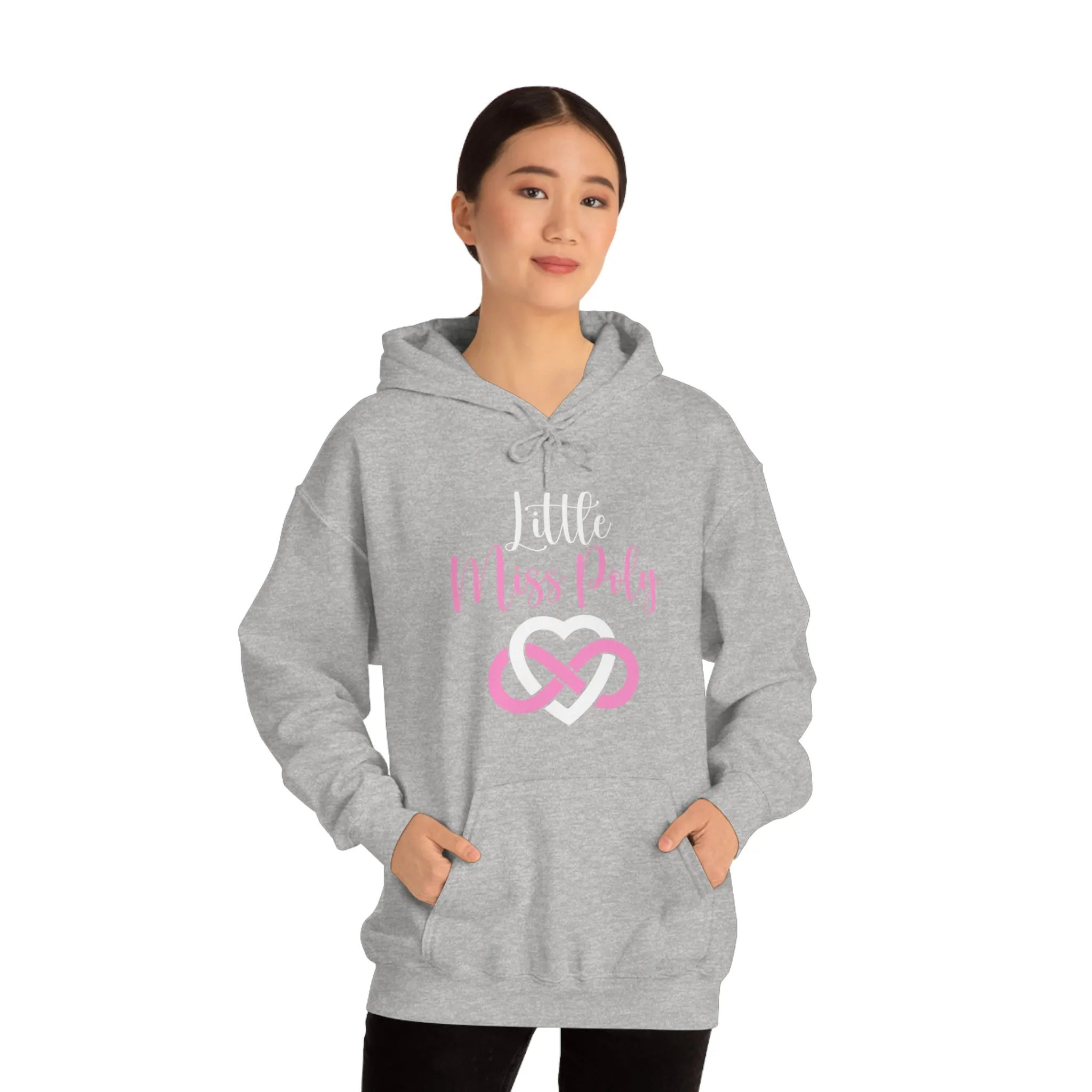 Little Miss Poly Unisex Heavy Blend™ Hooded Sweatshirt