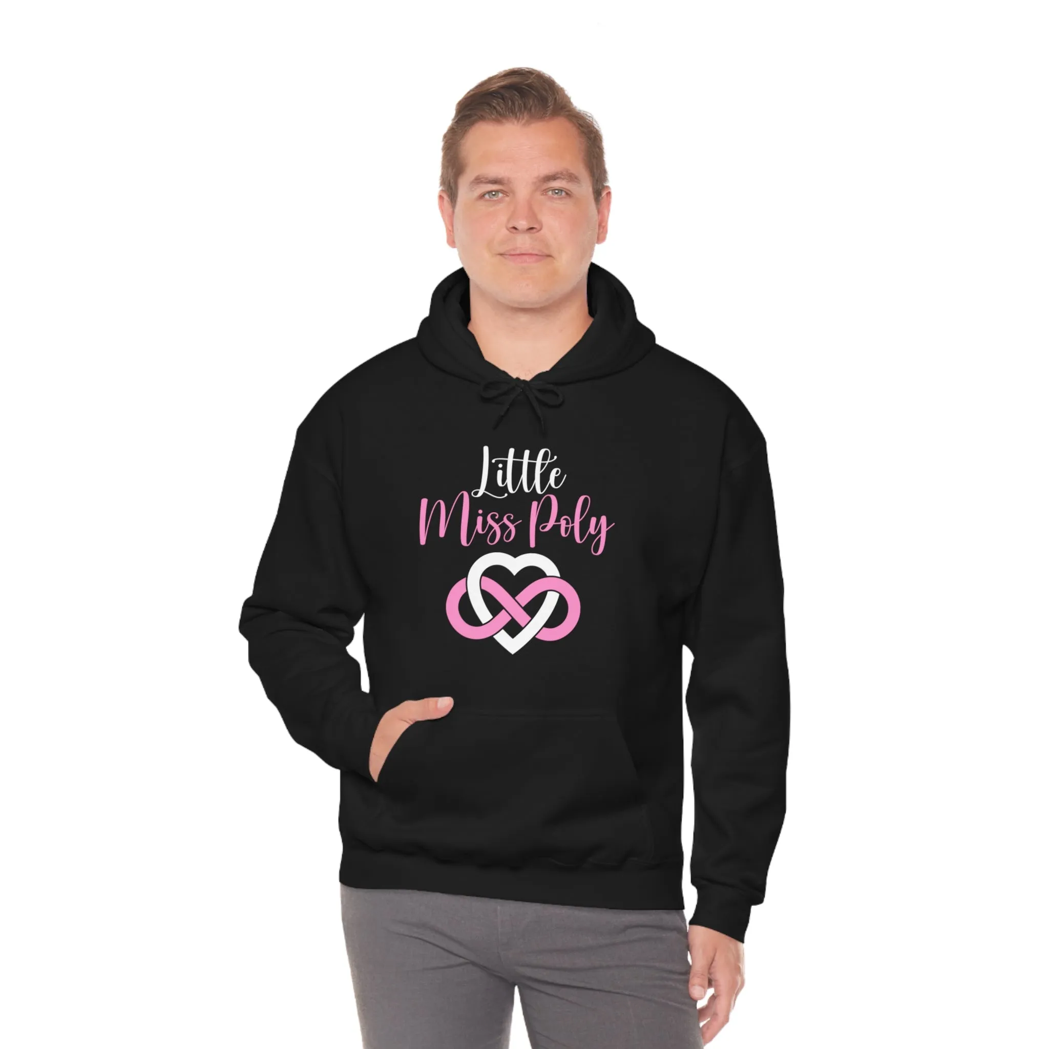 Little Miss Poly Unisex Heavy Blend™ Hooded Sweatshirt