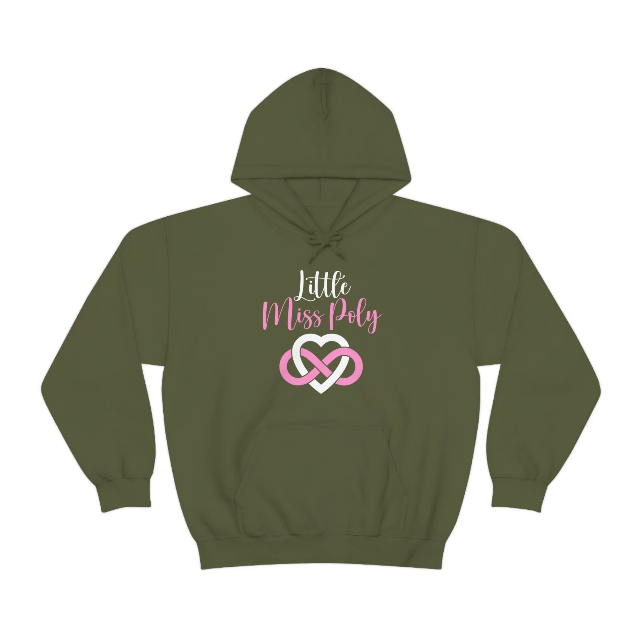 Little Miss Poly Unisex Heavy Blend™ Hooded Sweatshirt