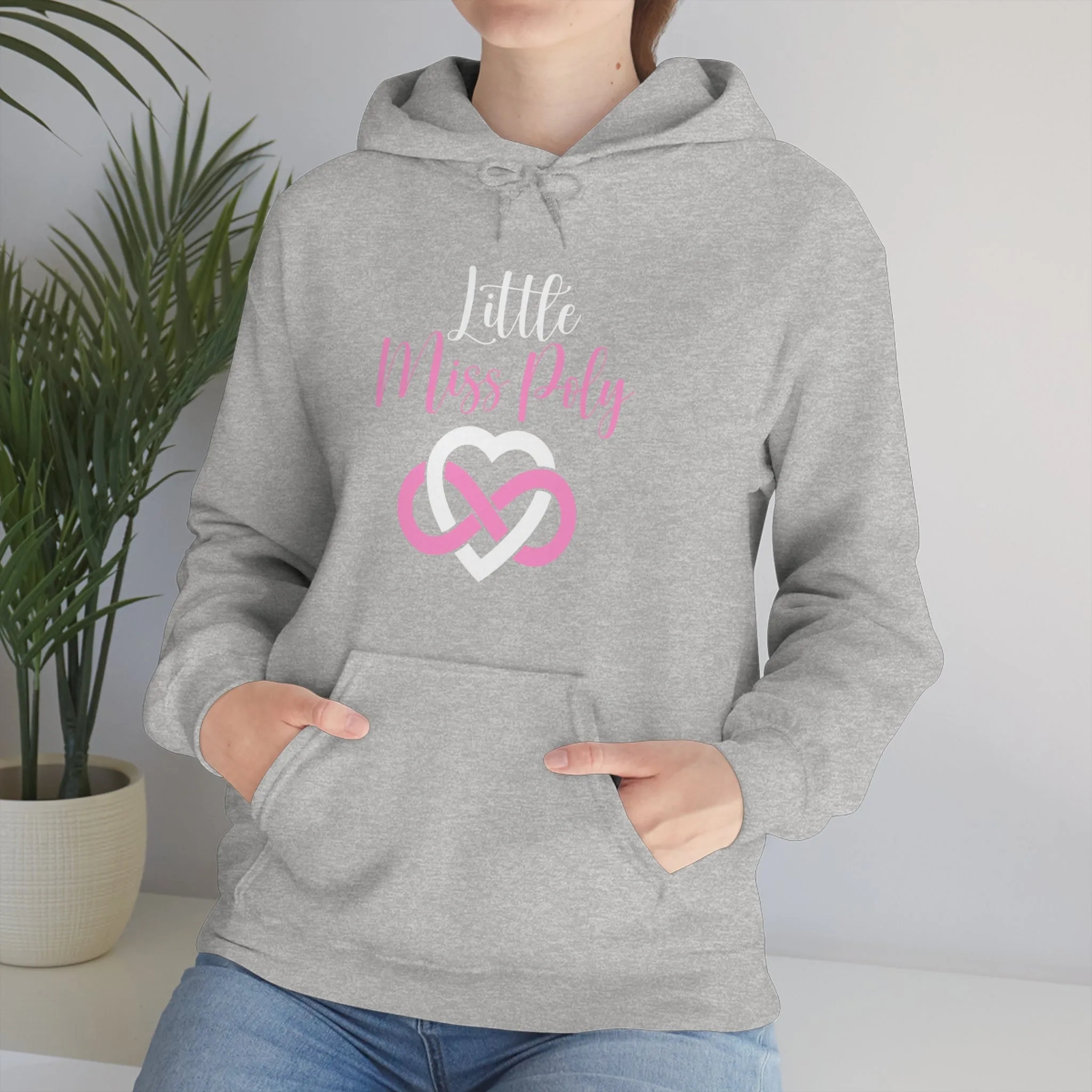 Little Miss Poly Unisex Heavy Blend™ Hooded Sweatshirt