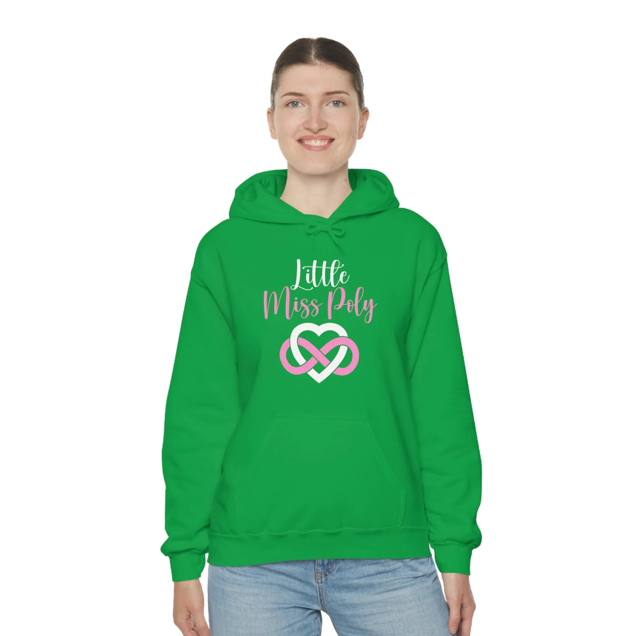 Little Miss Poly Unisex Heavy Blend™ Hooded Sweatshirt