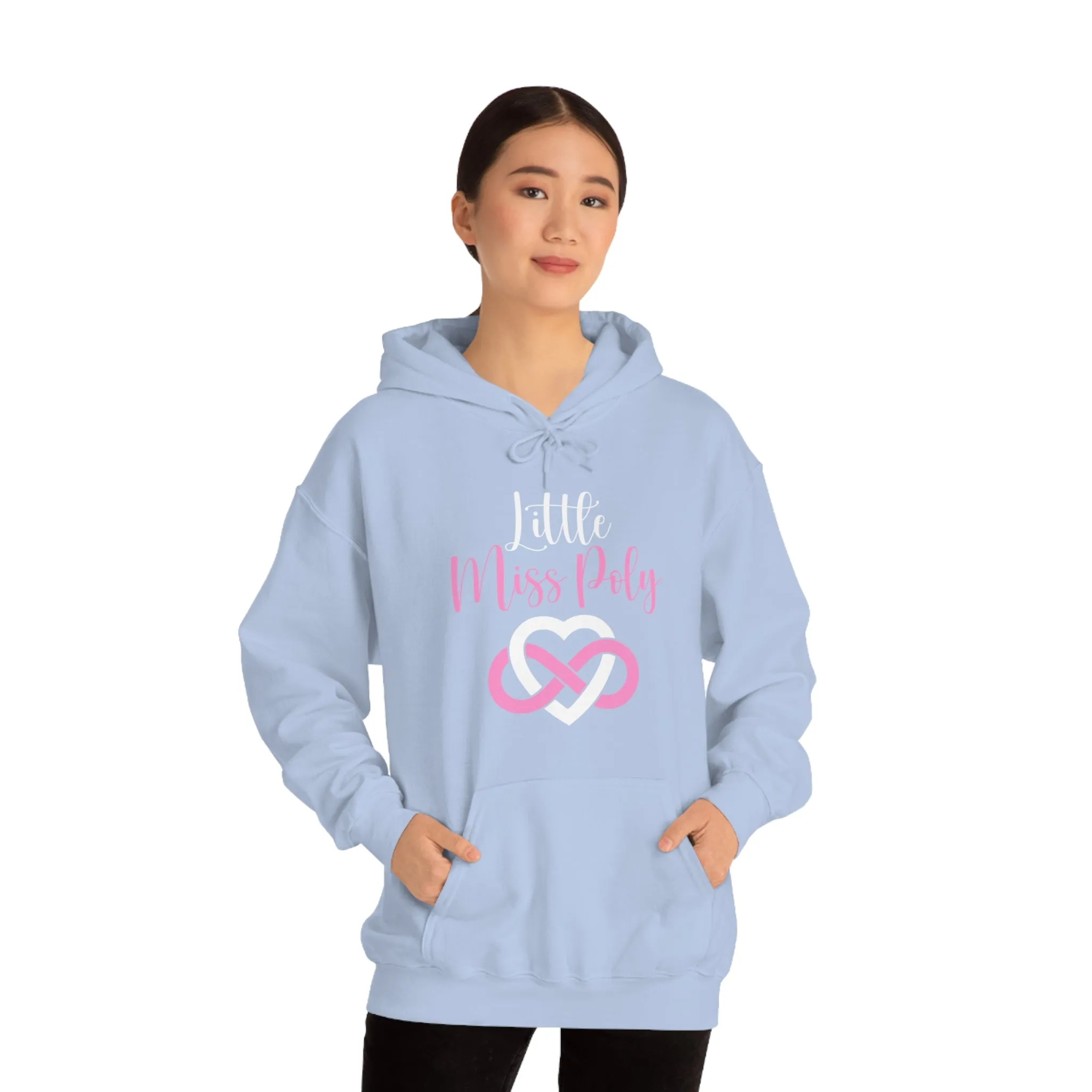 Little Miss Poly Unisex Heavy Blend™ Hooded Sweatshirt
