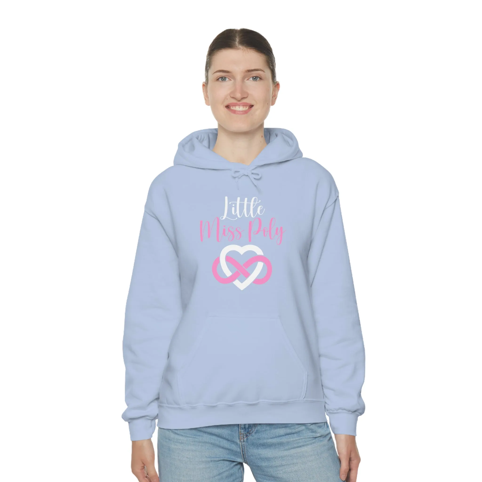 Little Miss Poly Unisex Heavy Blend™ Hooded Sweatshirt