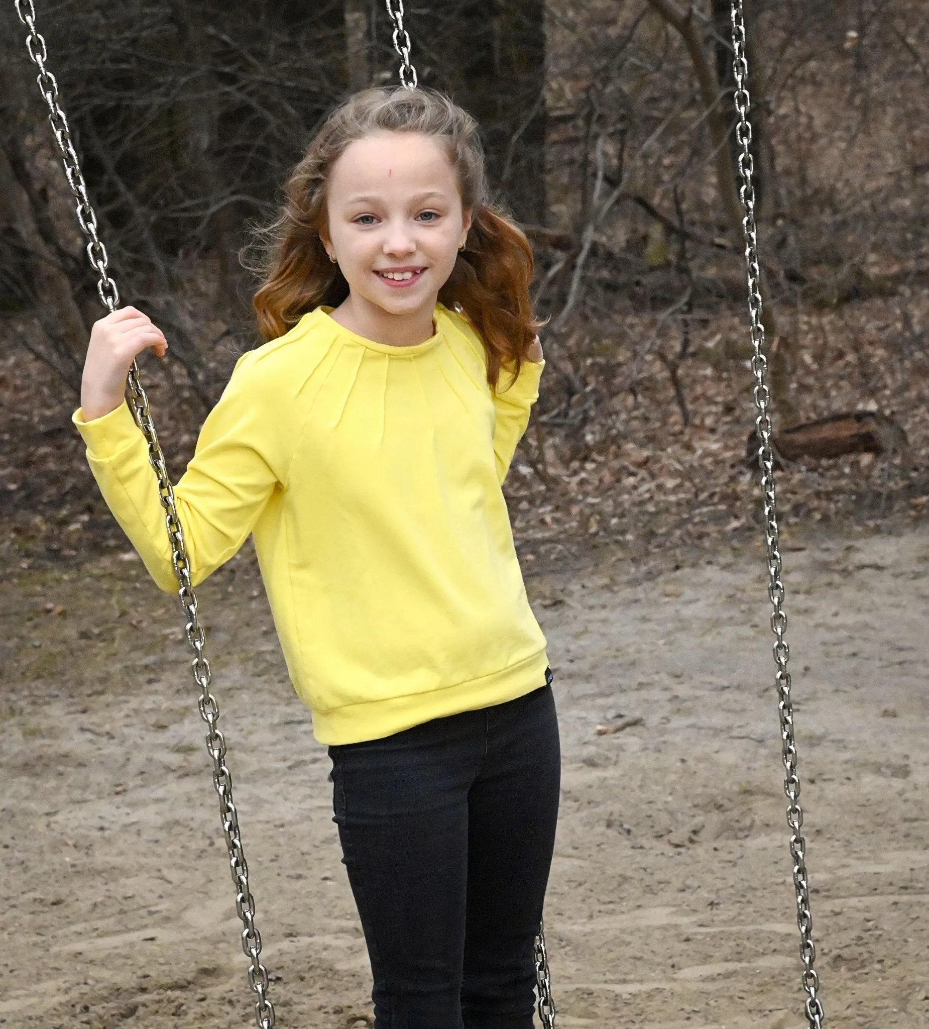 Luna Kids - Pullover mit Biesen (Papierschnittmuster)