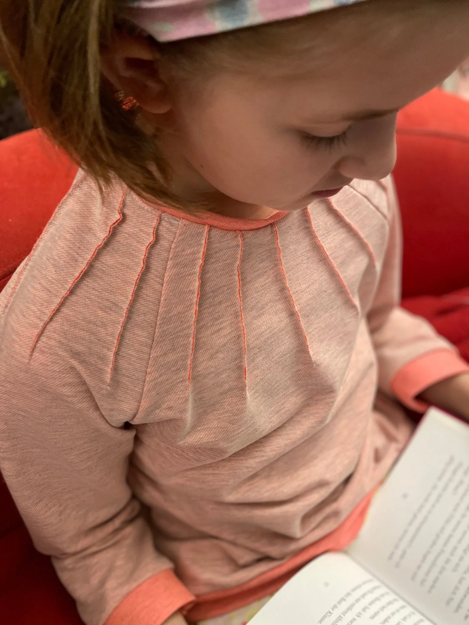 Luna Kids - Pullover mit Biesen (Papierschnittmuster)