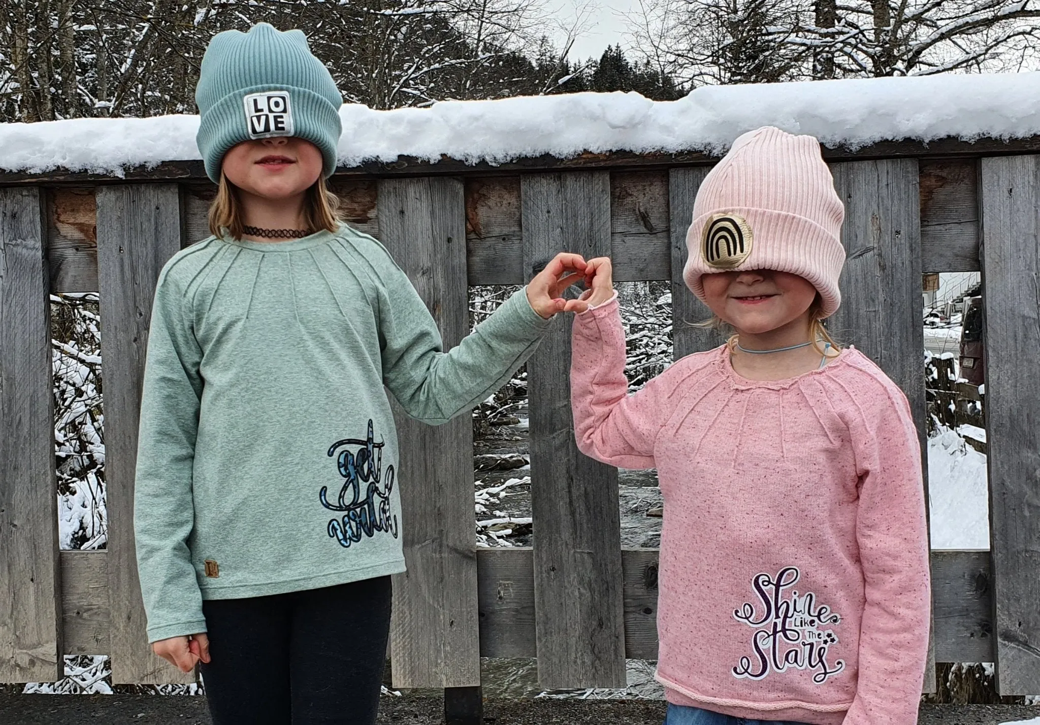 Luna Kids - Pullover mit Biesen (Papierschnittmuster)