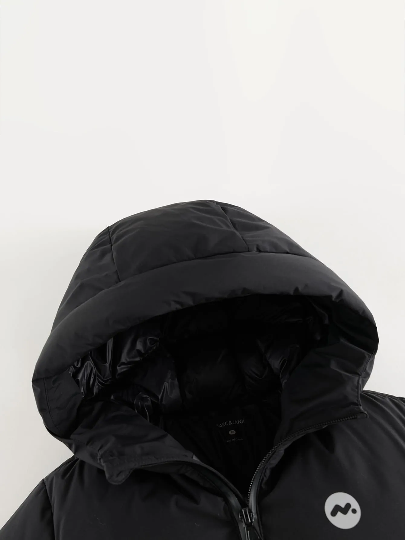 MARC & JANIE Boys Sports Full Zip Hooded Down Jacket 241590