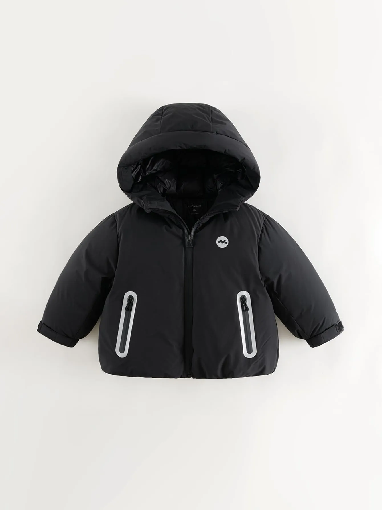 MARC & JANIE Boys Sports Full Zip Hooded Down Jacket 241590