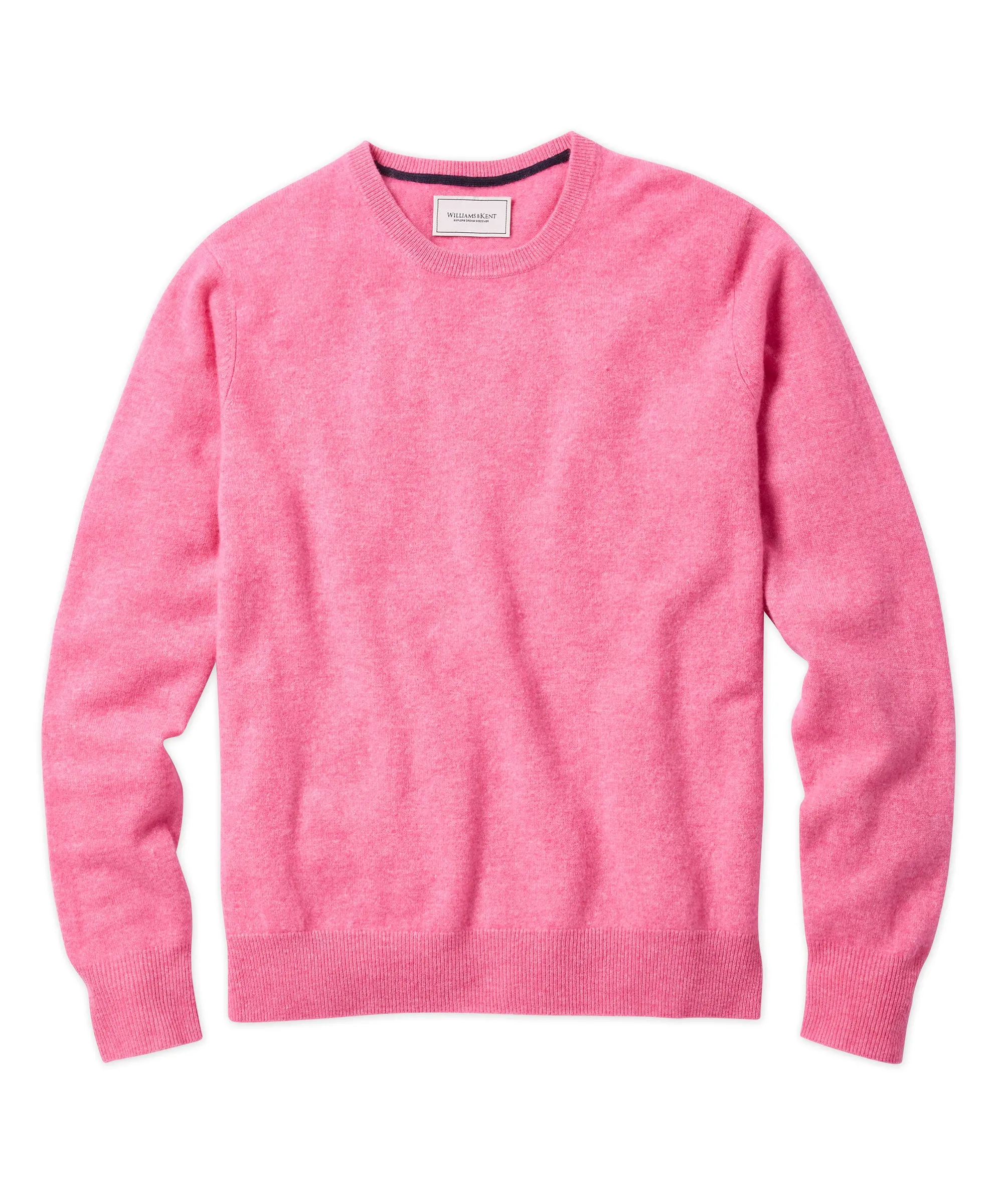 Melange Cashmere Crew Sweater