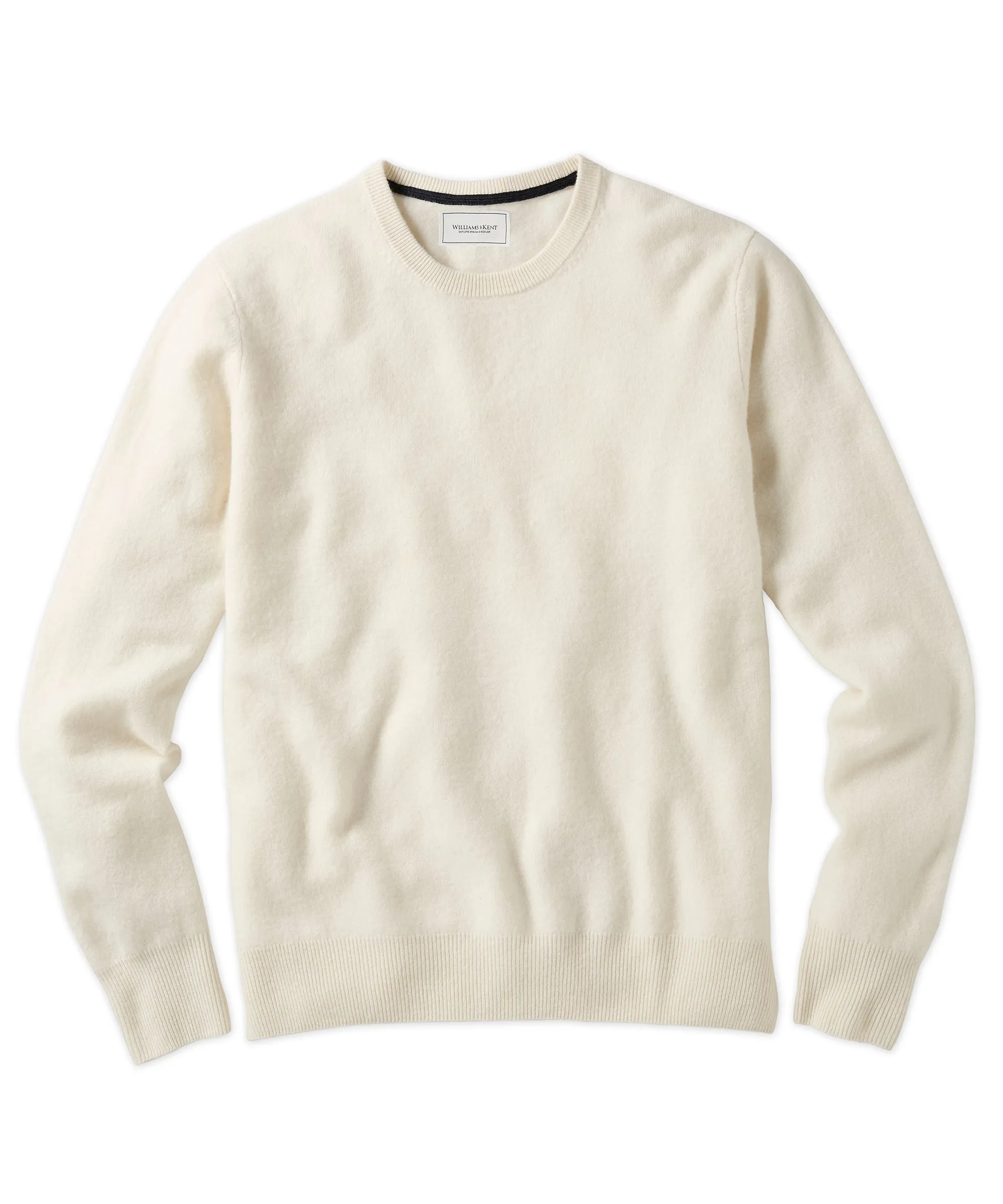 Melange Cashmere Crew Sweater