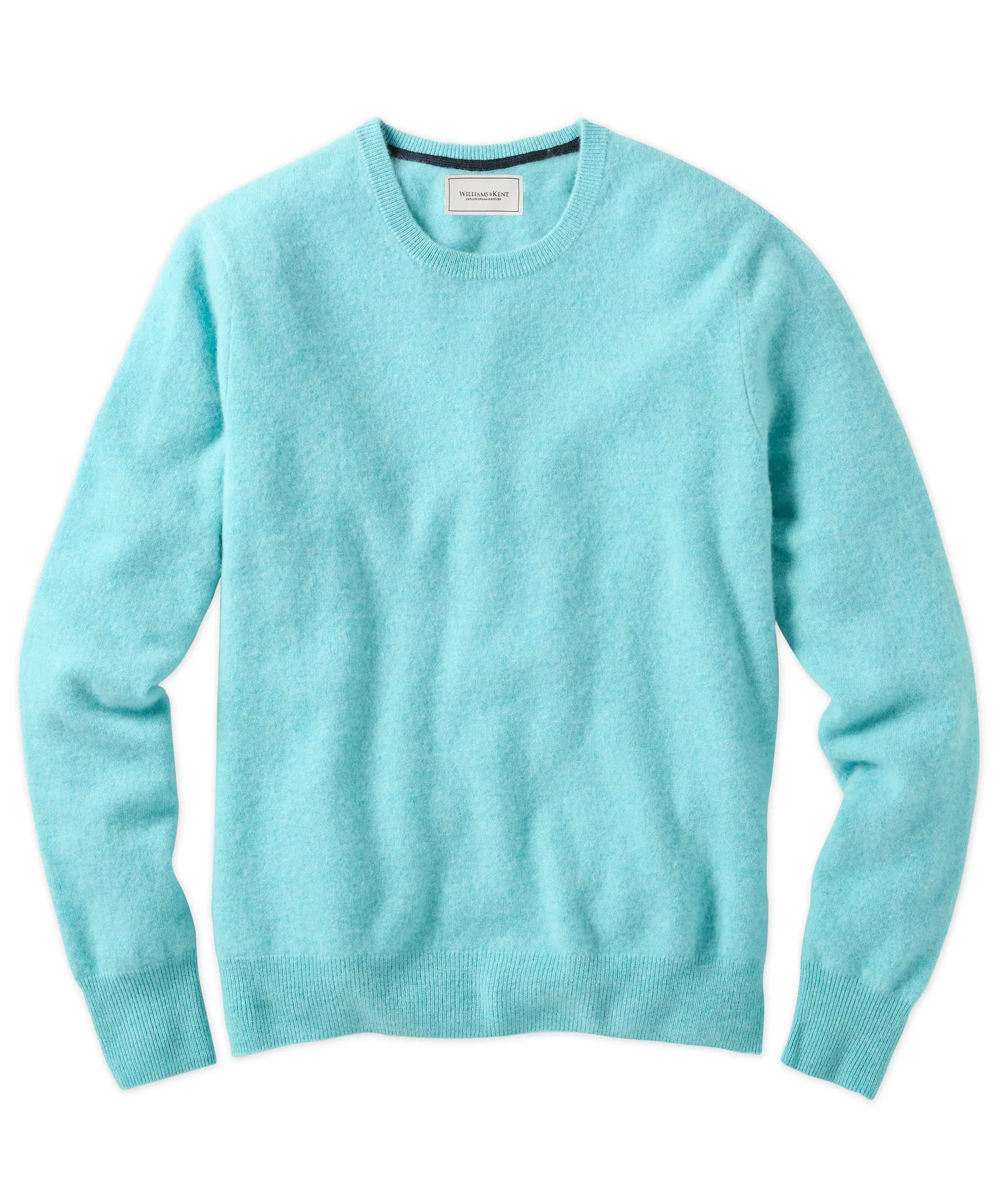 Melange Cashmere Crew Sweater