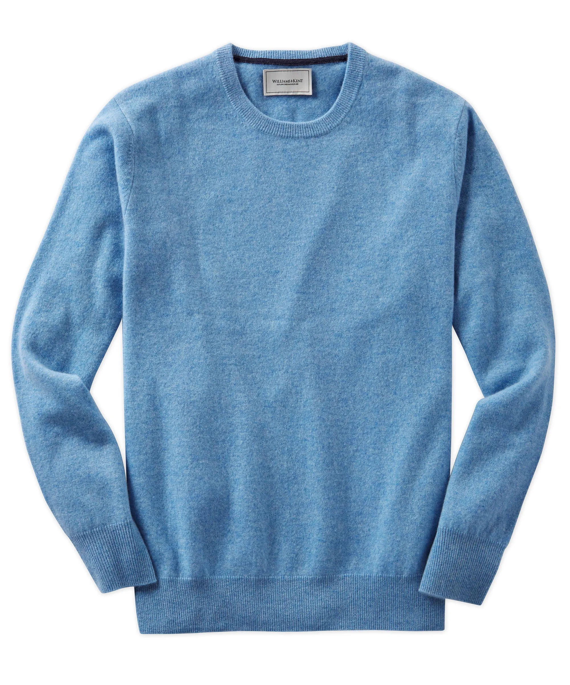 Melange Cashmere Crew Sweater