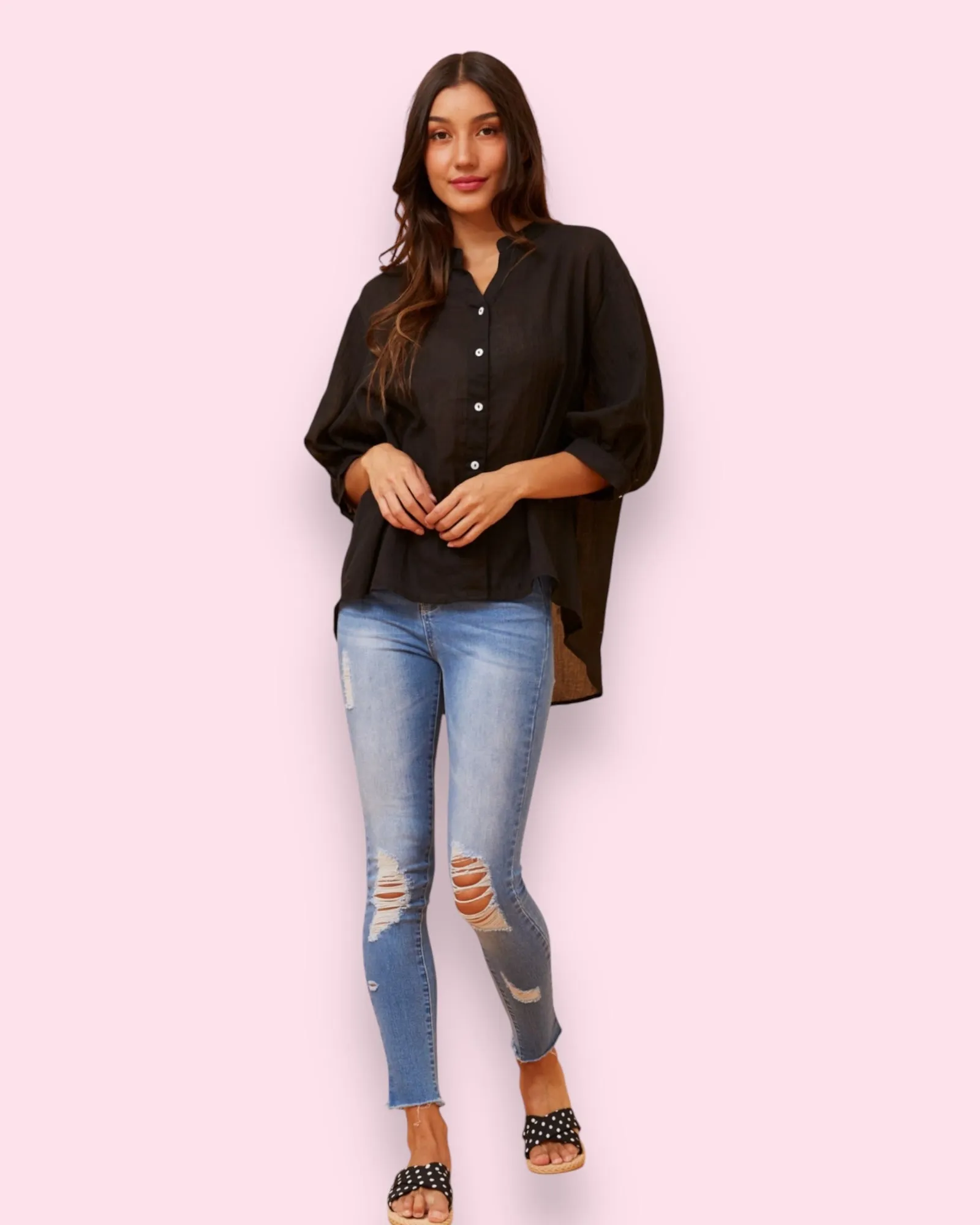 Mia Shirt - Black