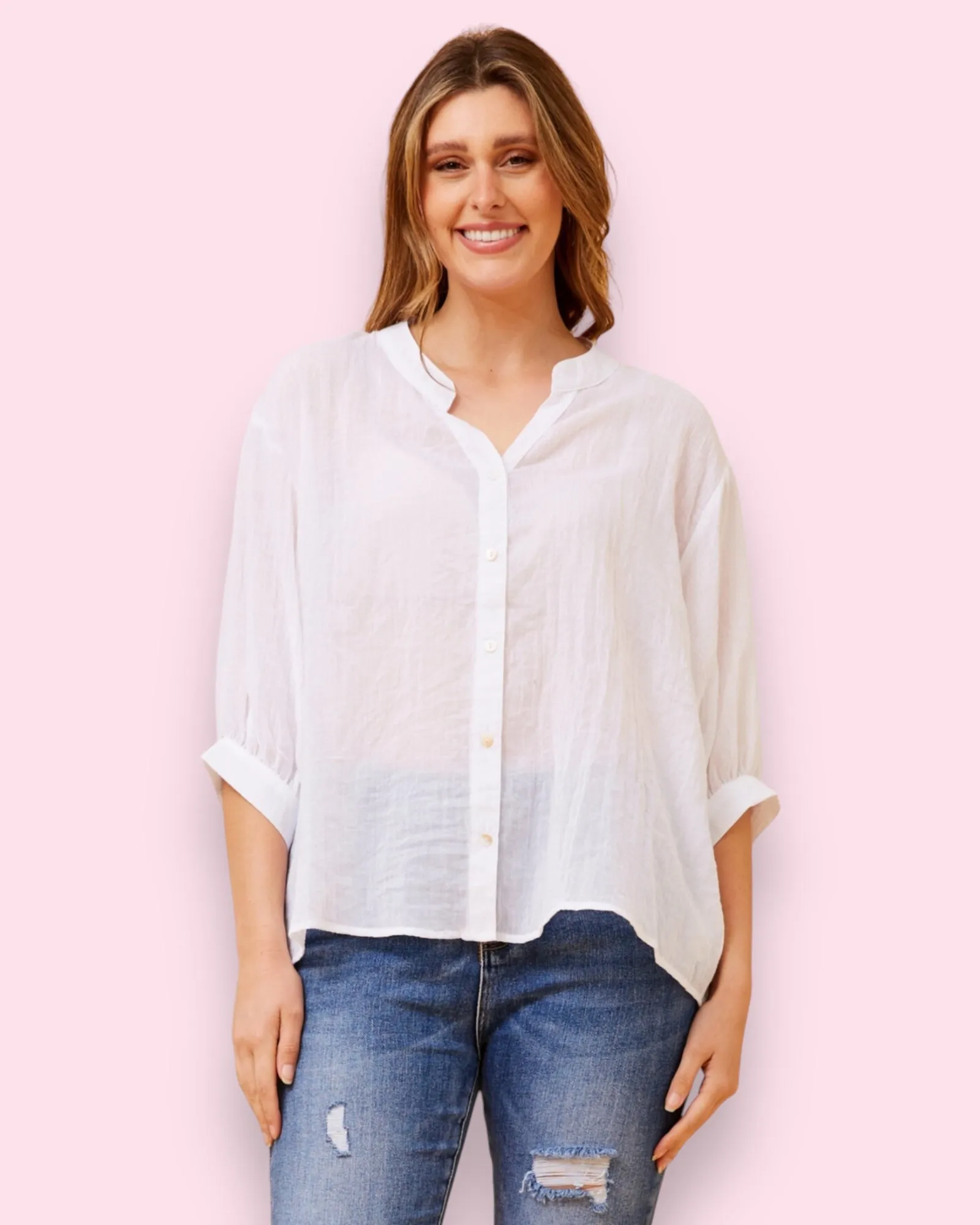 Mia Shirt - White