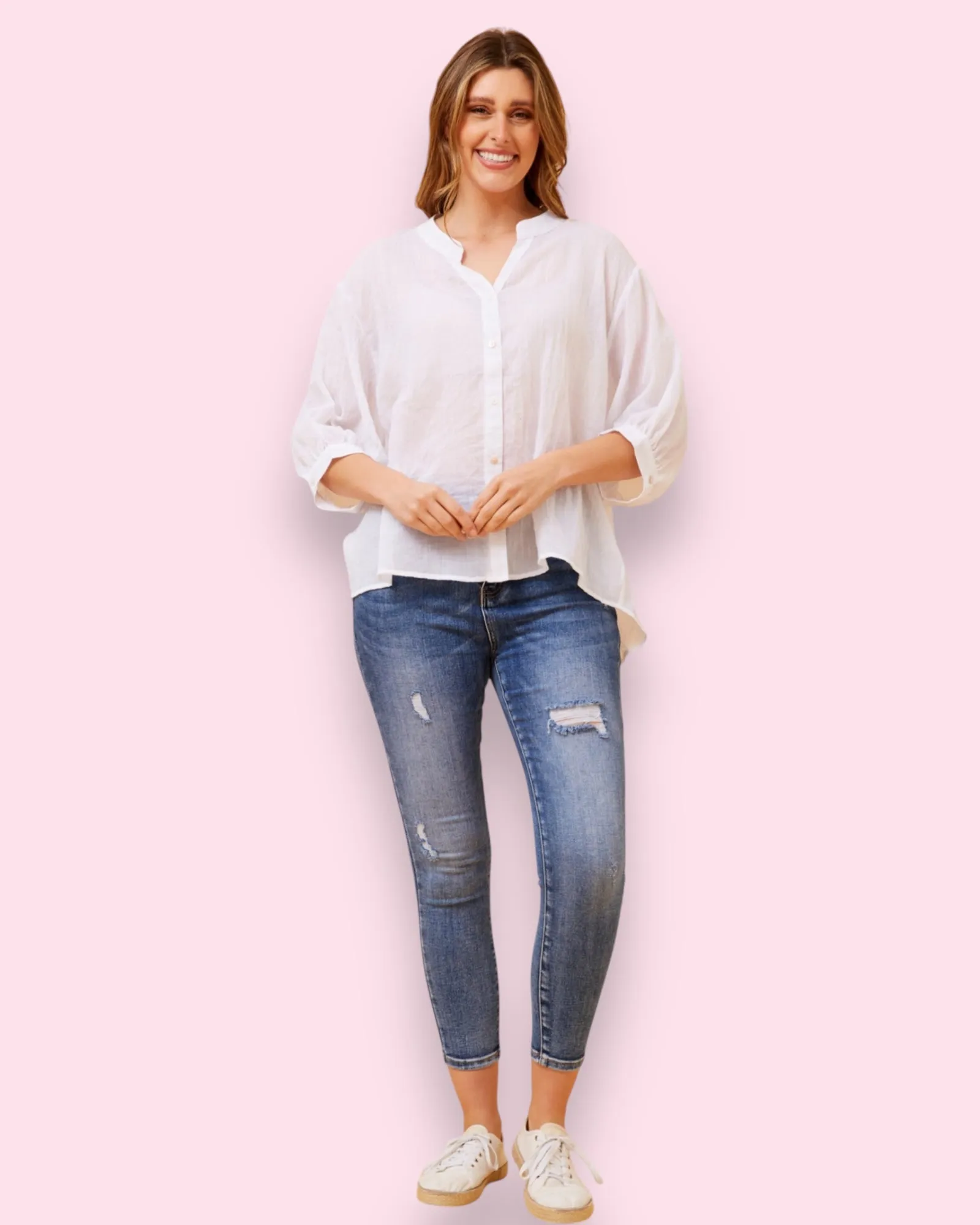 Mia Shirt - White