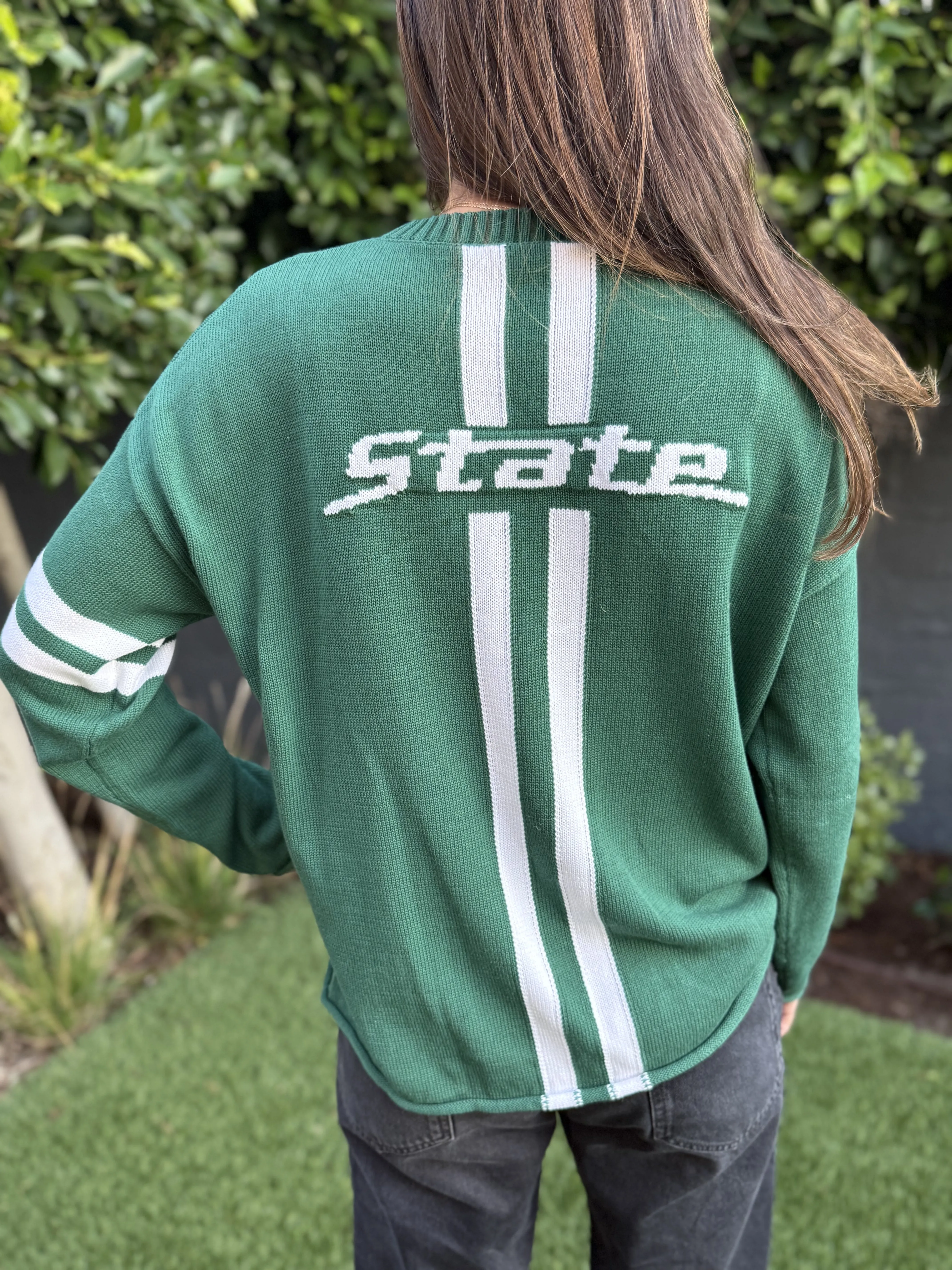 Michigan State - GO GREEN sweater