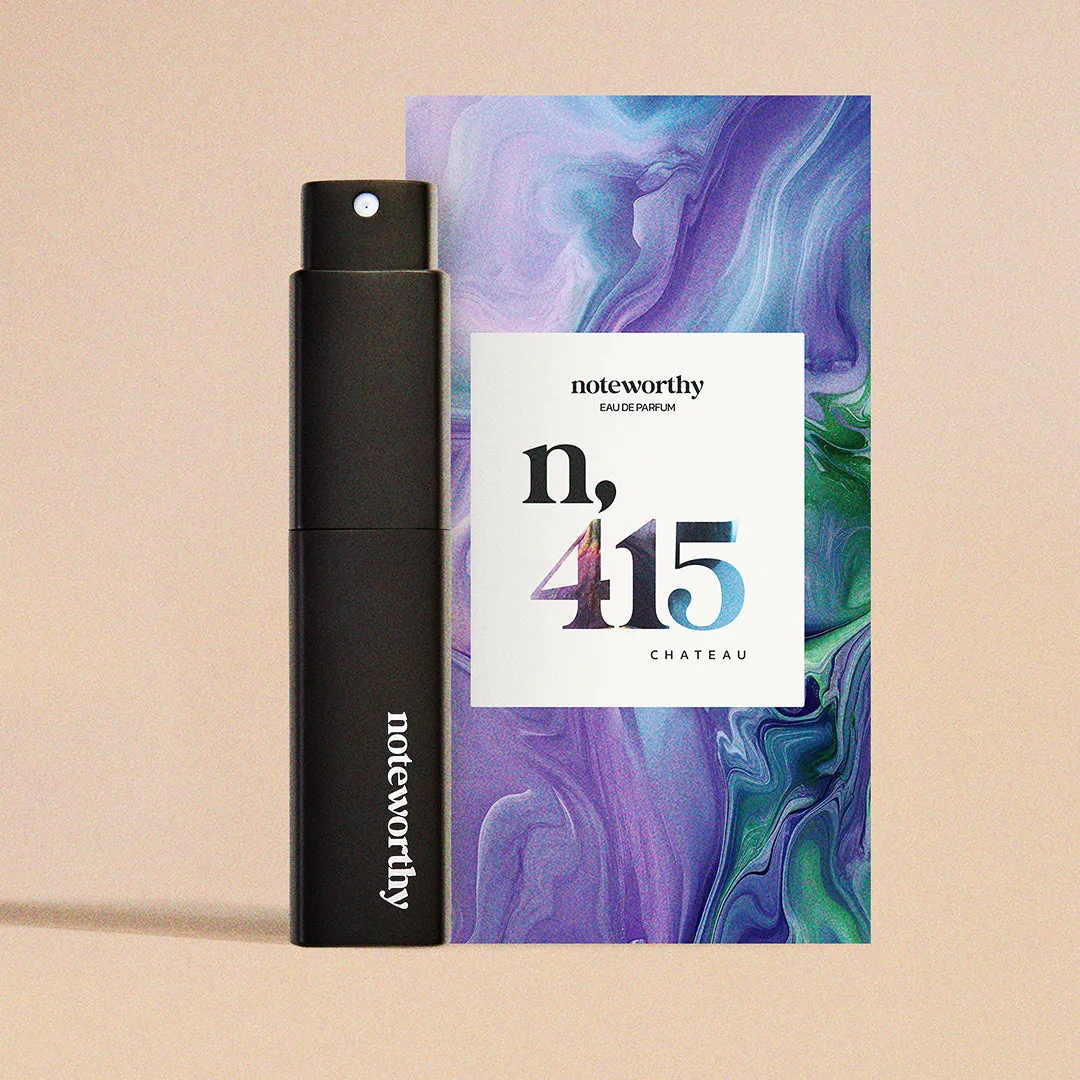 Noteworthy n,415 Eau De Parfum | Chateau | Limited Edition Fig & Freesia Fragrance
