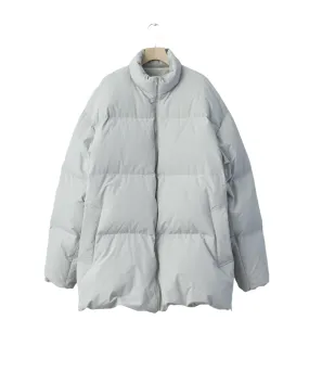 OVERSIZED REVERSIBLE DOWN JACKET "LT.GREY"
