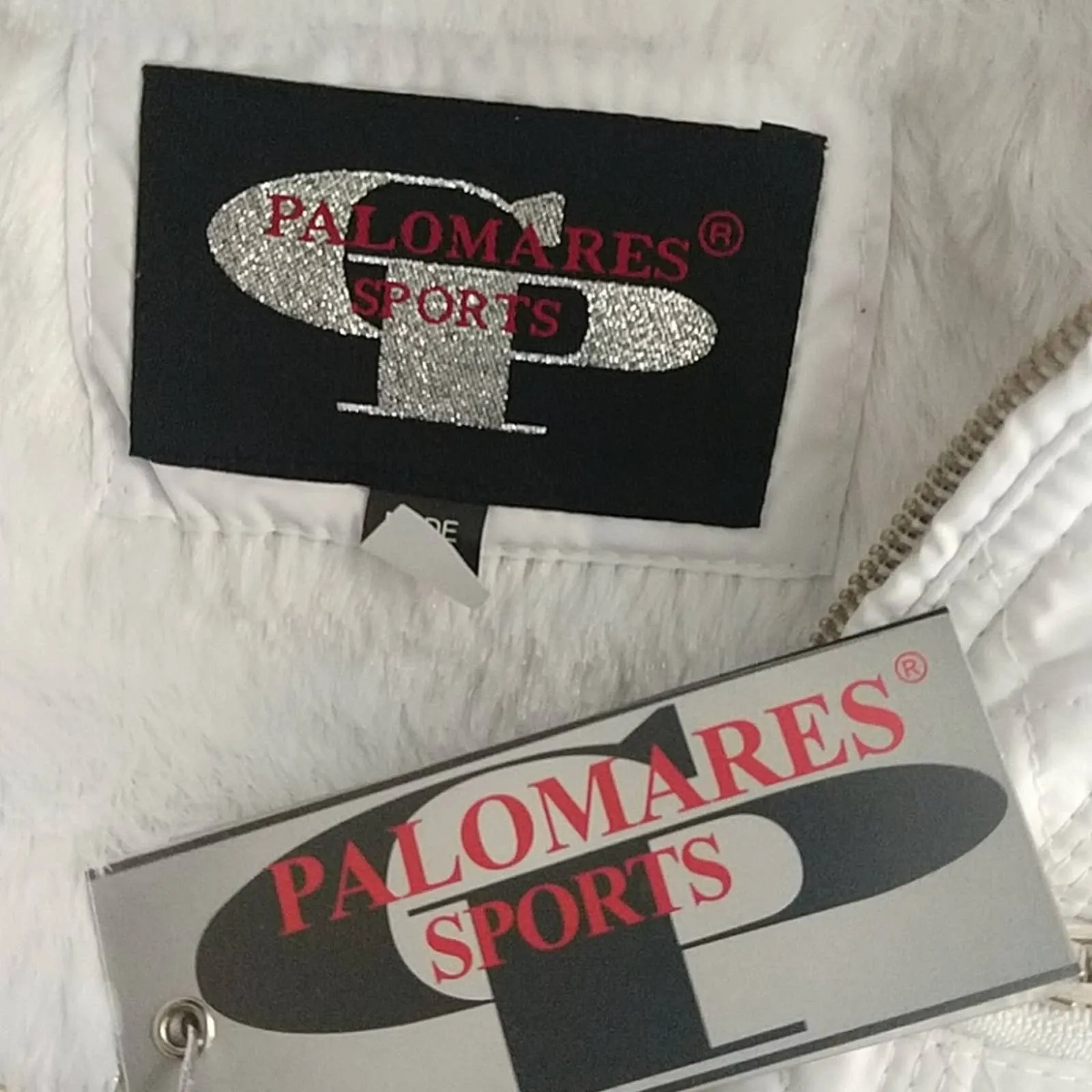 Palomares Sports Quilted Fur Hood Belted Jacket