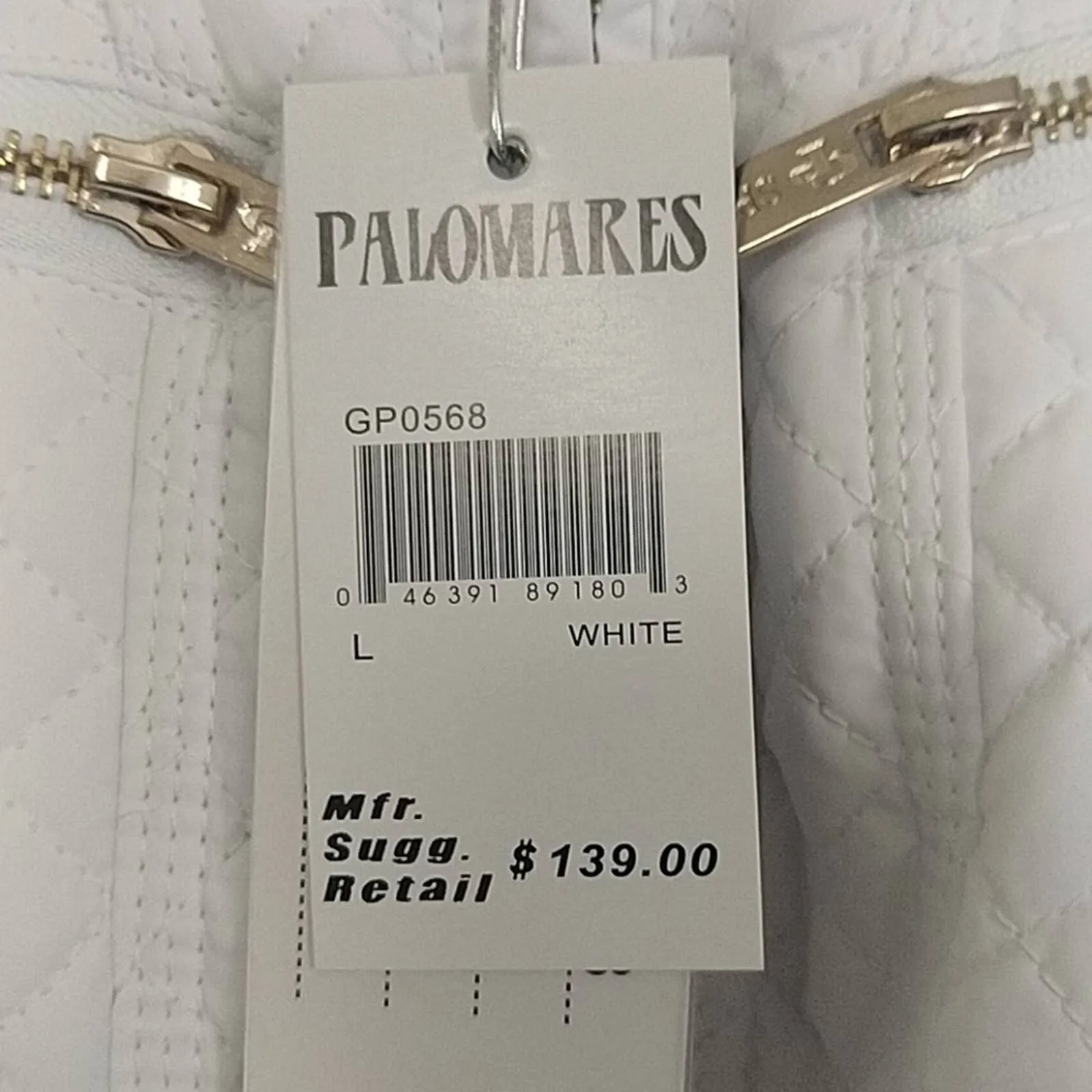 Palomares Sports Quilted Fur Hood Belted Jacket