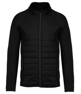 Proact Dual Fabric Sports Jacket | Black/Black