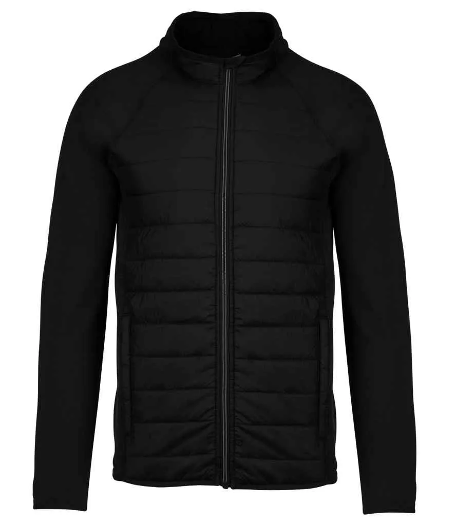 Proact Dual Fabric Sports Jacket | Black/Black