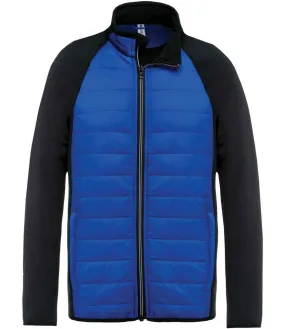 Proact Dual Fabric Sports Jacket | Dark Royal Blue/Black