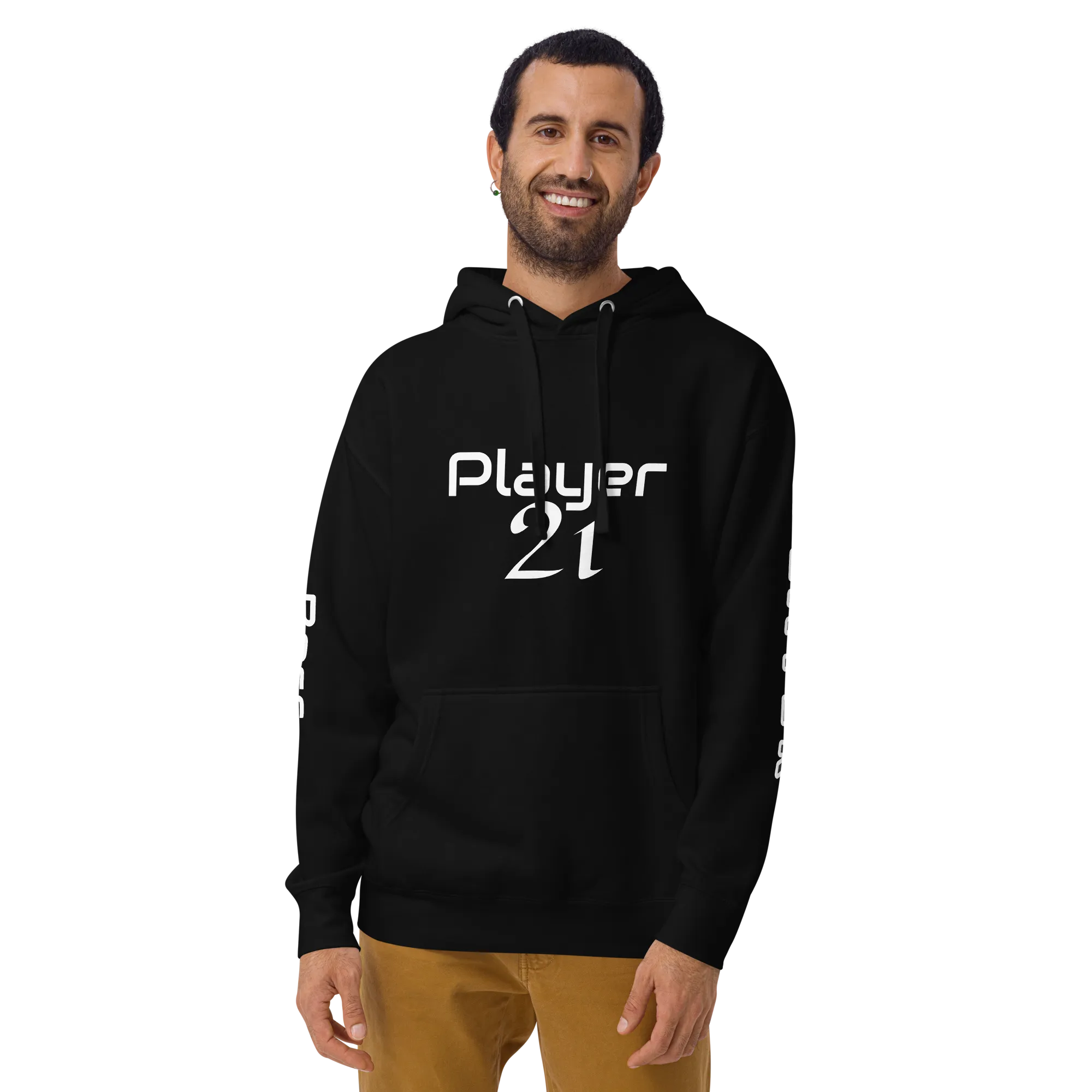 Pullover Hoodie 100% Cotton Face