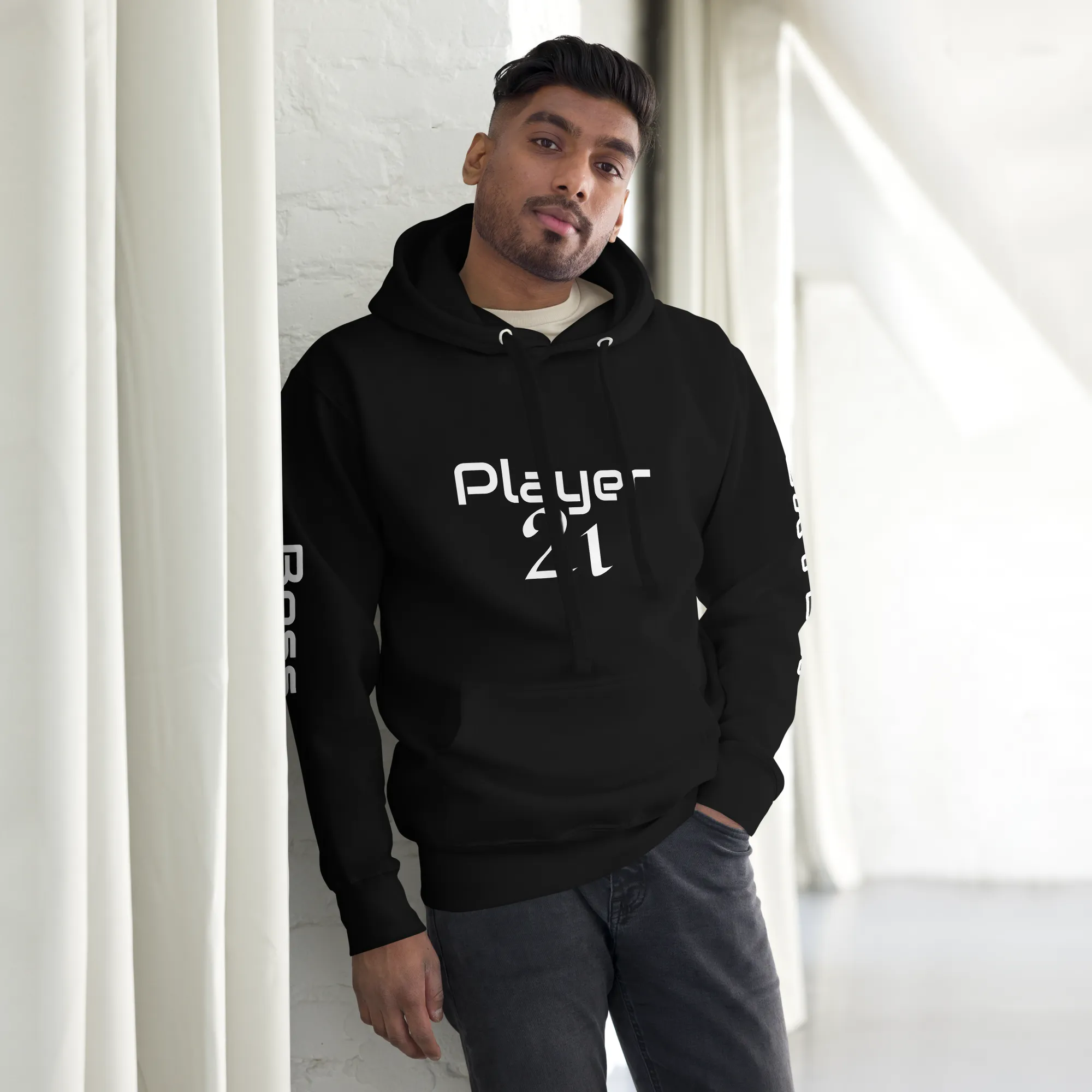Pullover Hoodie 100% Cotton Face