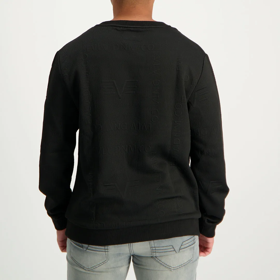 RAW BLACK SWEATER