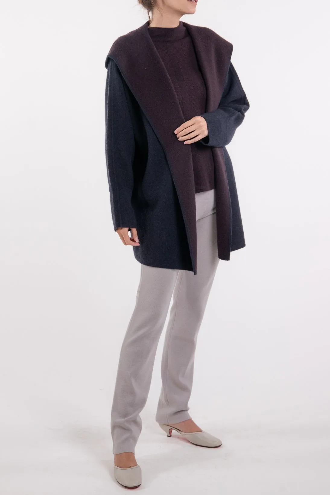 REVERSIBLE HOODED JACKET