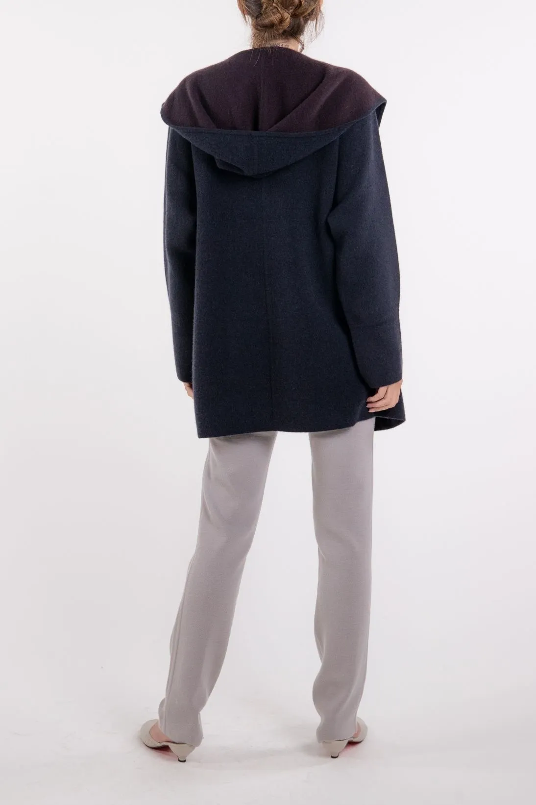 REVERSIBLE HOODED JACKET