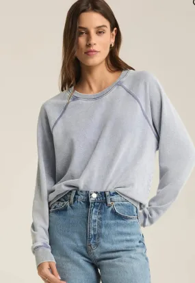 Saldana Knit Denim Top