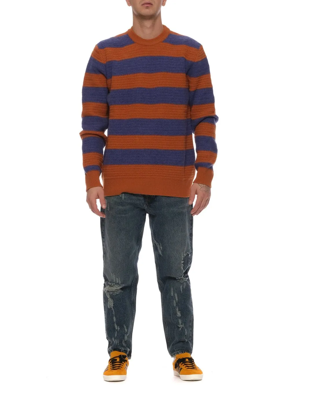 Sweater for man LM U7201 099 MEIR GALLIA