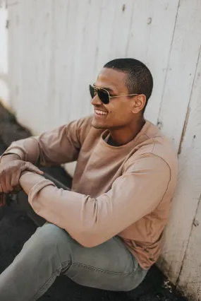 Terry Crew Neck Sweater