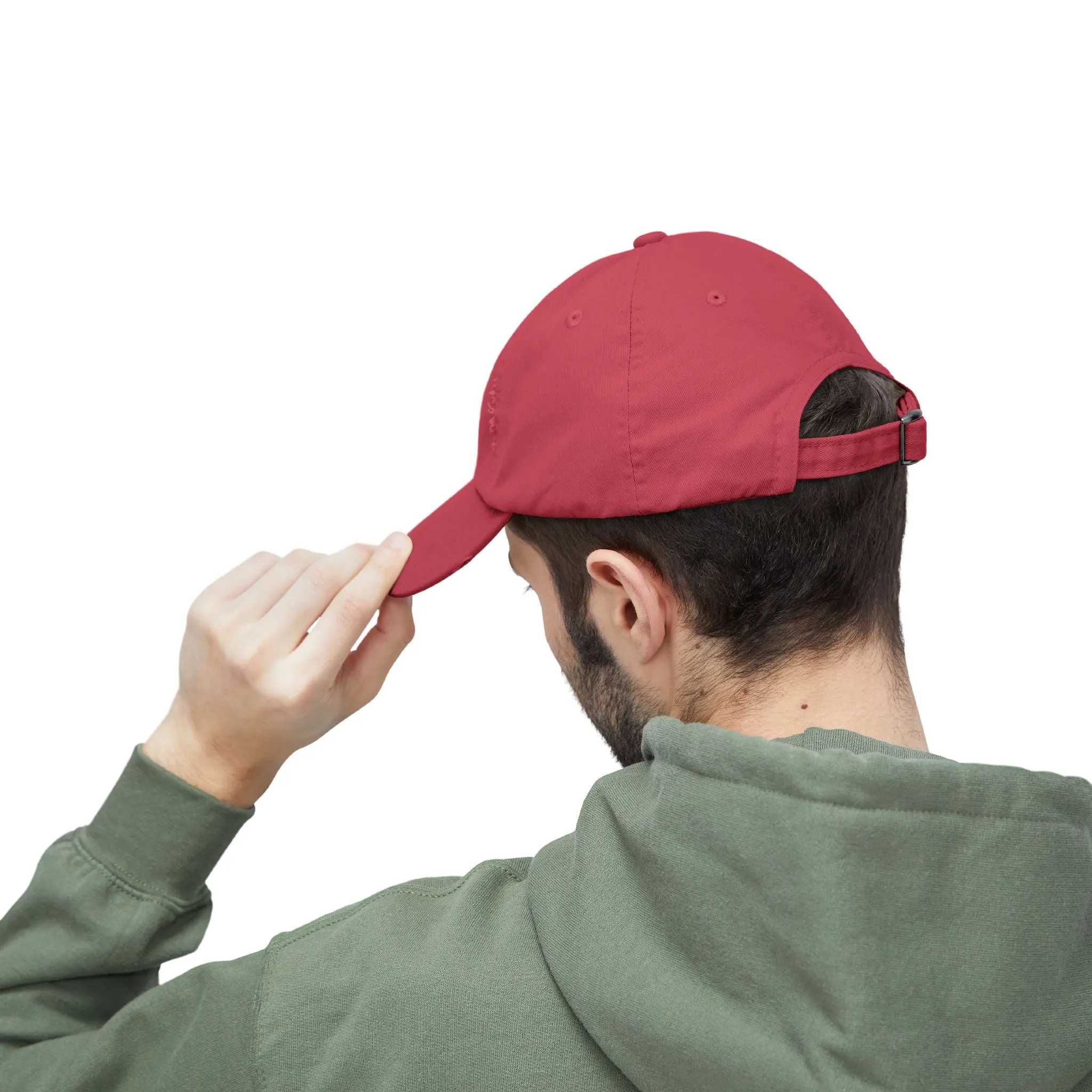Unisex Distressed Cap - Fist & Cash Design