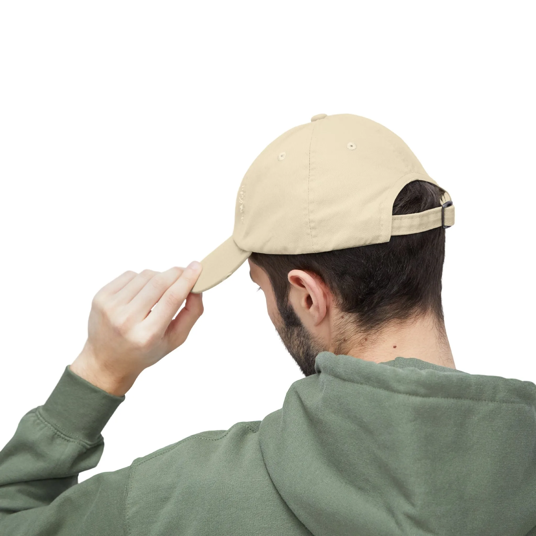Unisex Distressed Cap - Fist & Cash Design