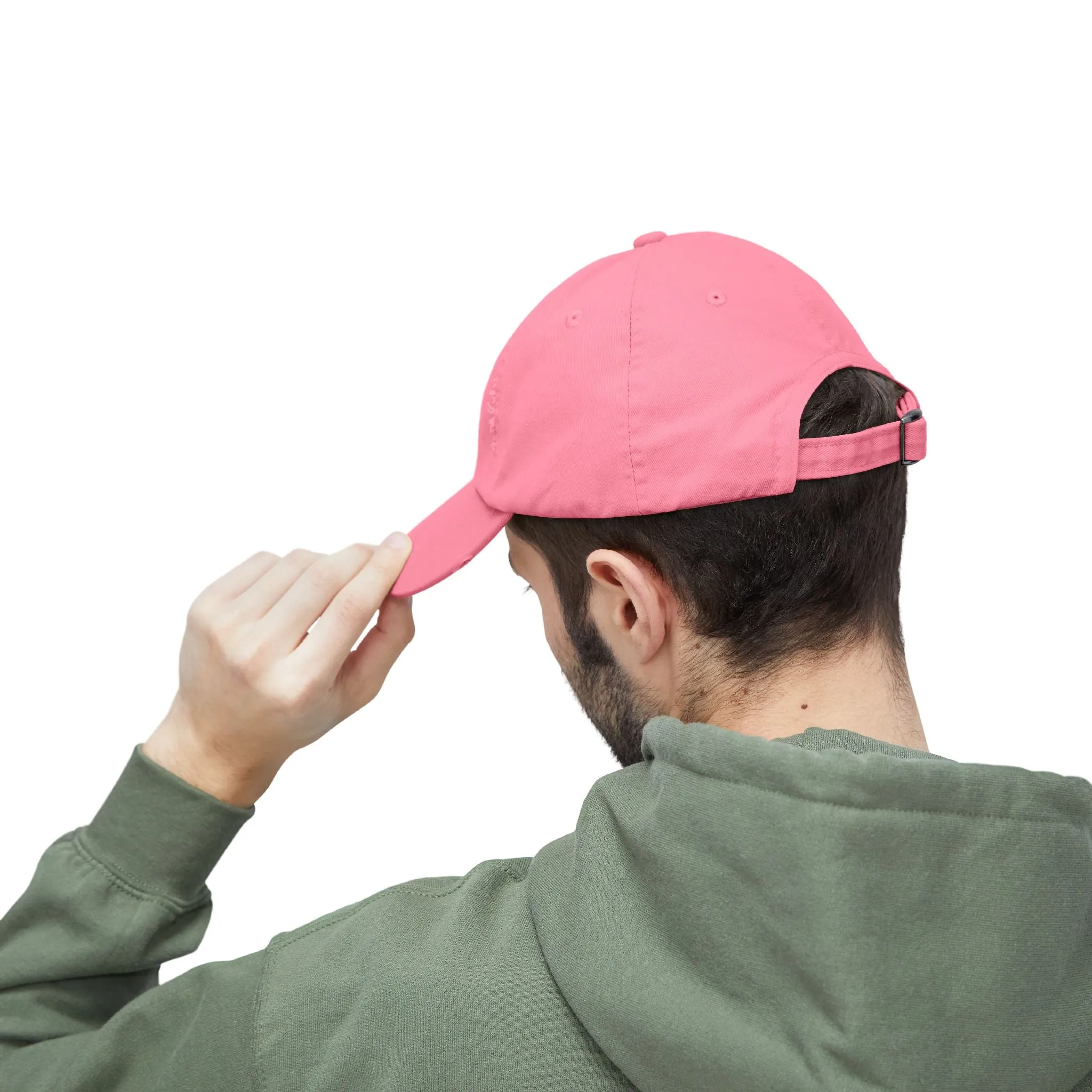 Unisex Distressed Cap - Fist & Cash Design