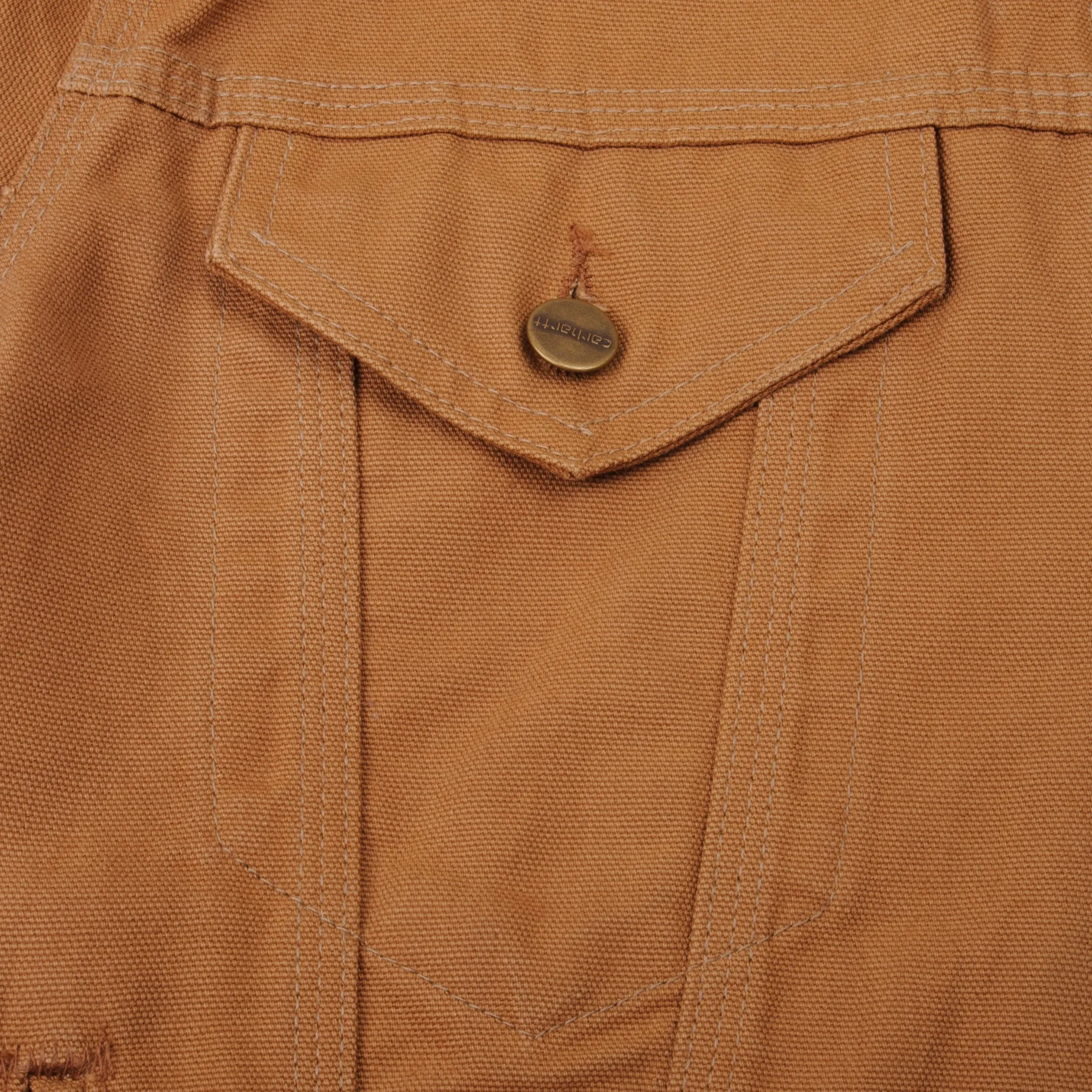 VINTAGE CARHARTT TRUCKER JACKET SIZE SMALL MADE IN USA