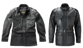 VINTAGE SPEEDWEAR BLACK LABEL LEATHER JACKET