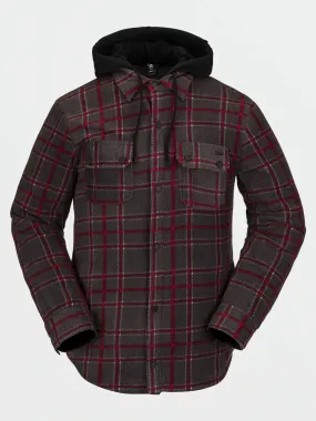 Volcom Field Insulated Flannel Jacket - Snow Apparel