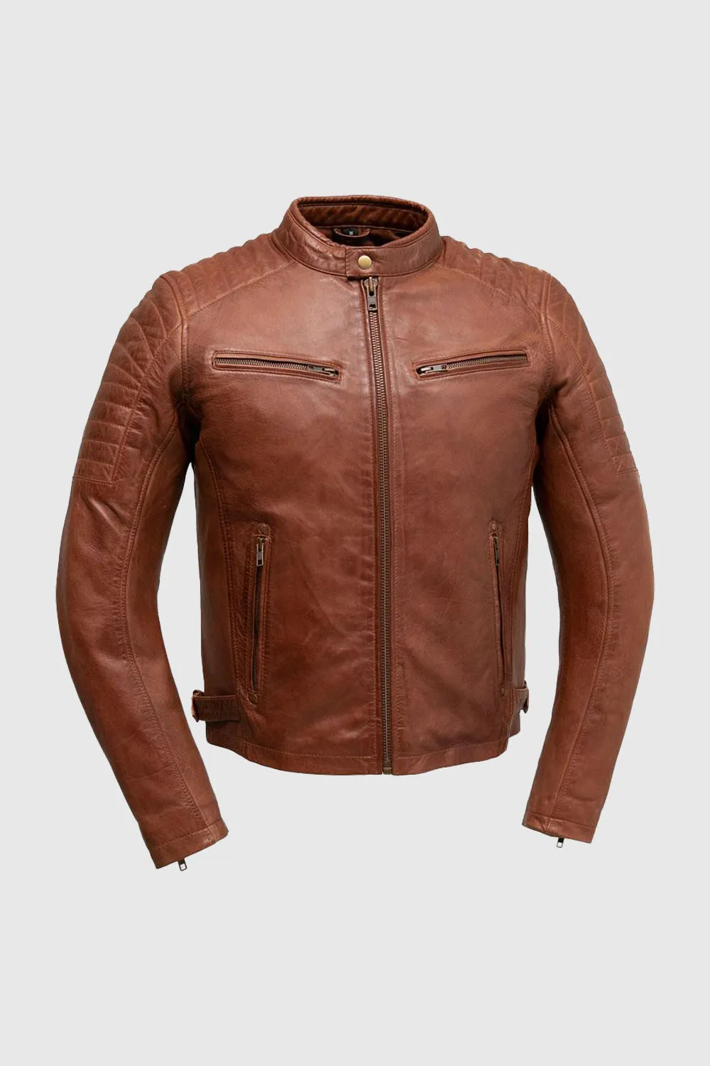 Zack Men's Fashion Leather Jacket